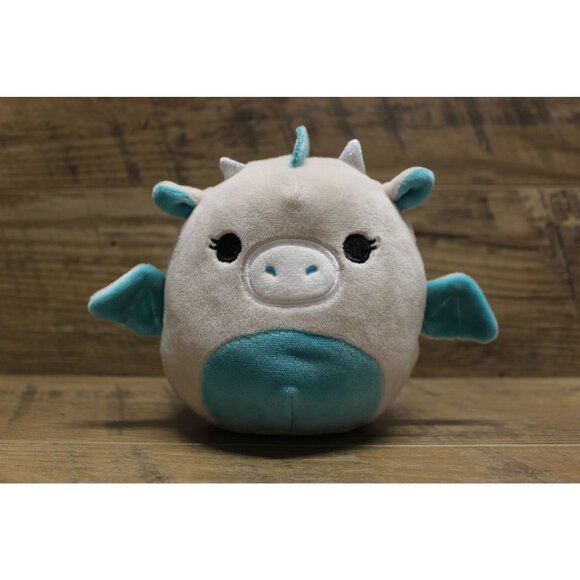 Squishmallows Coley the Dragon gray plush‎ toy animal plushie 5" - Picture 1 of 8